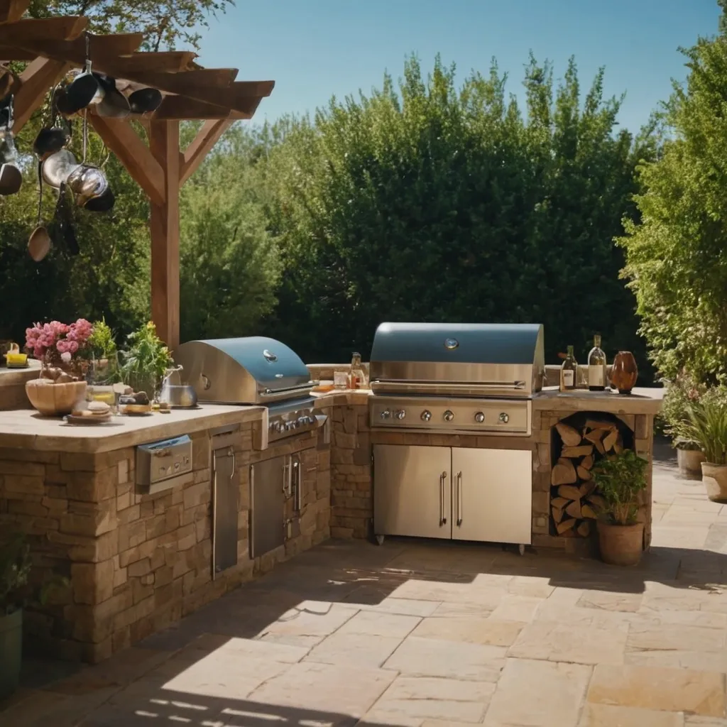 Outdoor Kitchen Setup