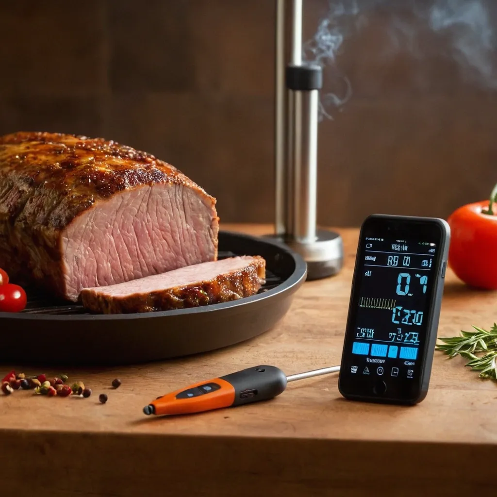 Smart Digital Meat Thermometer