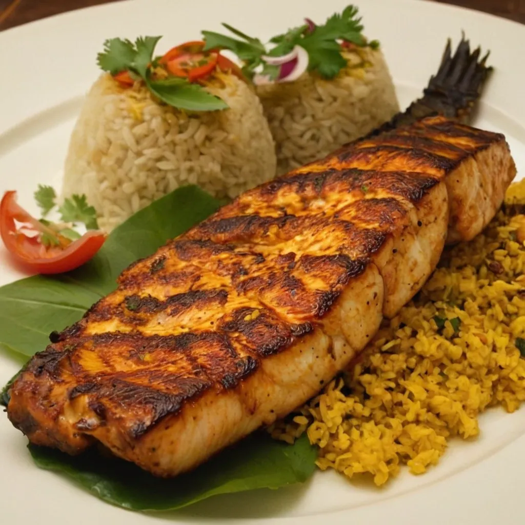 Grilled Fish Tikka